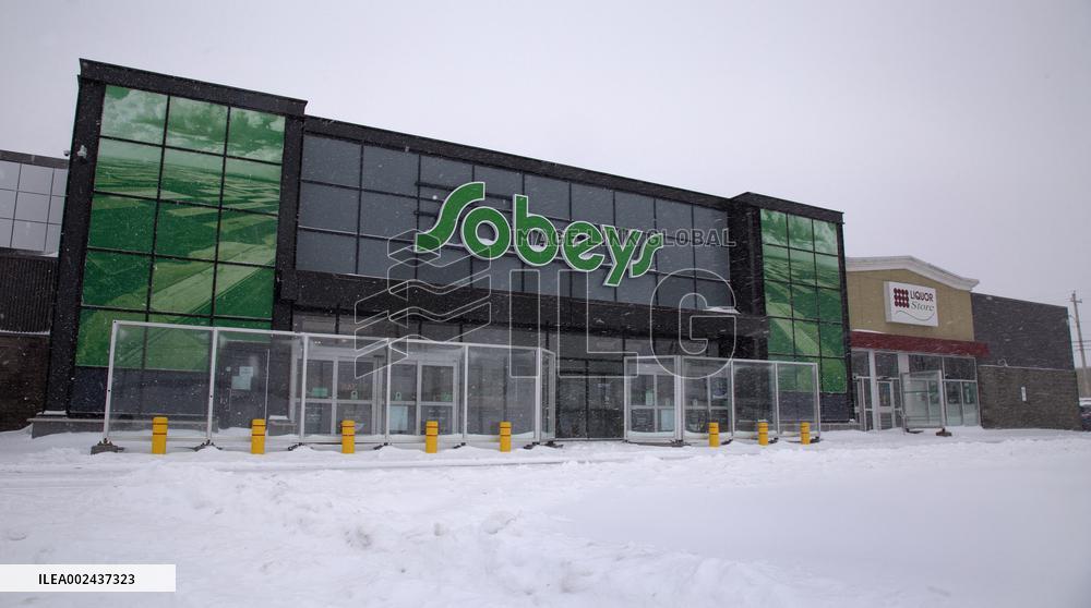 Storm Walloping Parts Of Newfoundland - Canada