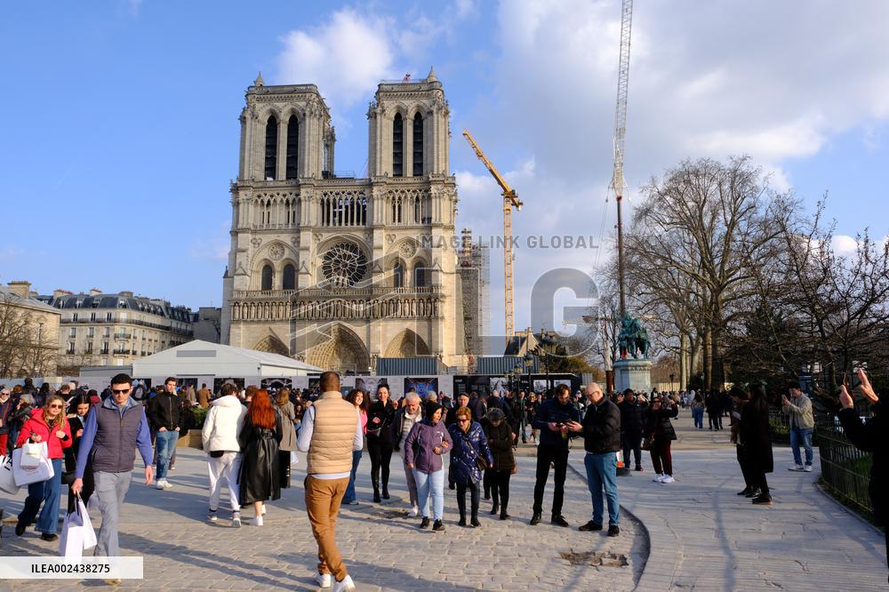 Notre-Dame De Paris Cathedral Reconstruction - Paris