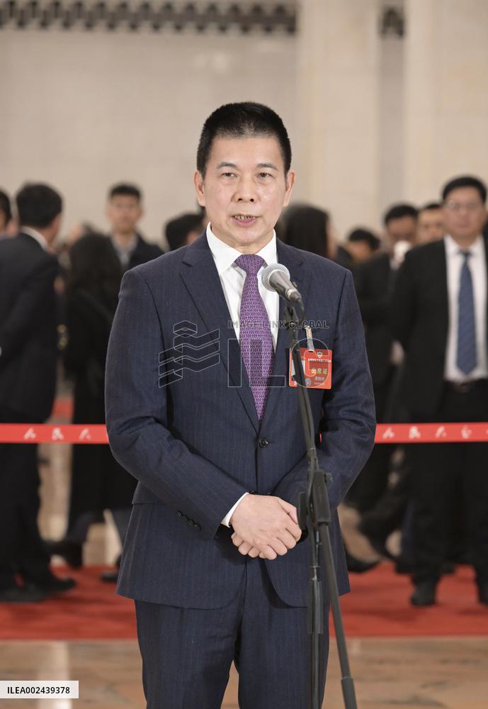 (TWO SESSIONS) CHINA-BEIJING-CPPCC-MEMBERS-INTERVIEW (CN)