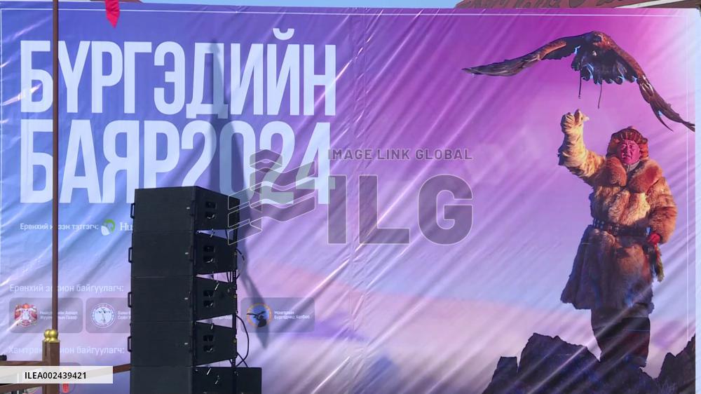 Golden Eagle Festival kicks off in Mongolia to promote tourism