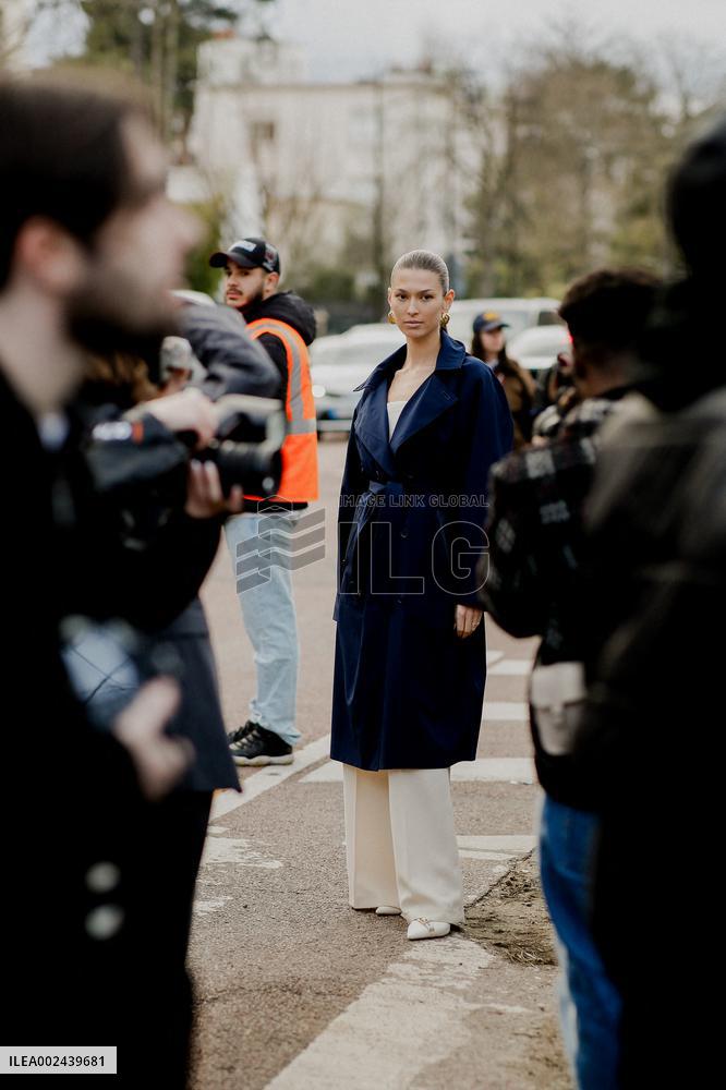 PFW - Lacoste Street Style