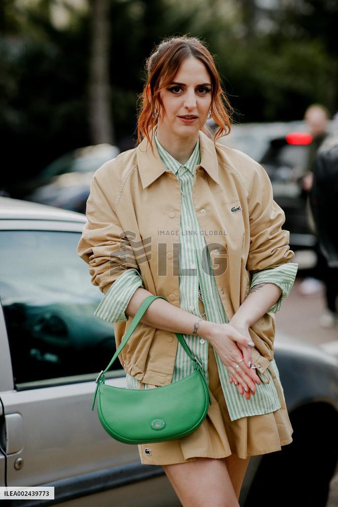 PFW - Lacoste Street Style