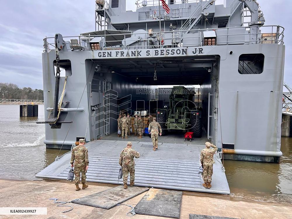 US Military Ship Heading To Gaza To Build Port