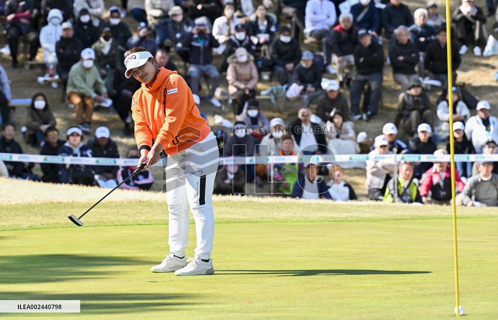 Golf: Meiji Yasuda Ladies