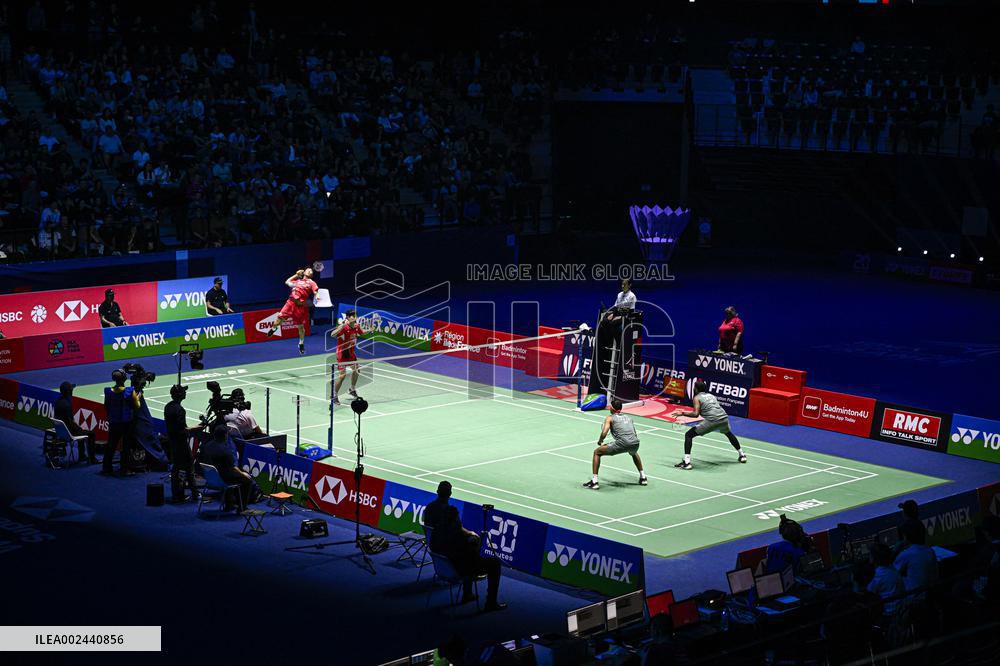 Amelie Oudea-Castera At Yonex Badminton Open - Paris