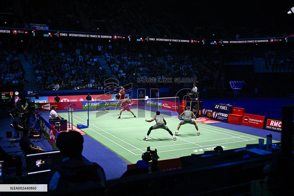 Amelie Oudea-Castera At Yonex Badminton Open - Paris