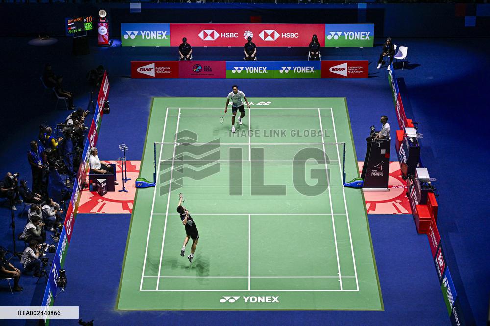 Amelie Oudea-Castera At Yonex Badminton Open - Paris