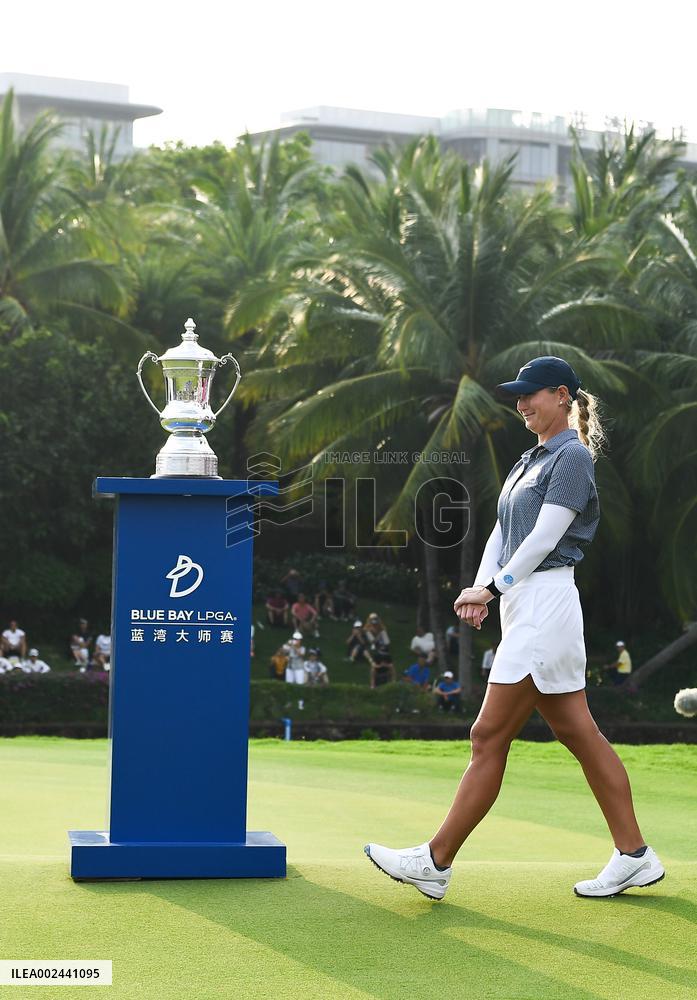 (SP)CHINA-HAINAN-LINGSHUI-GOLF-BLUE BAY LPGA (CN)