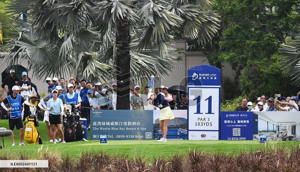 (SP)CHINA-HAINAN-LINGSHUI-GOLF-BLUE BAY LPGA (CN)
