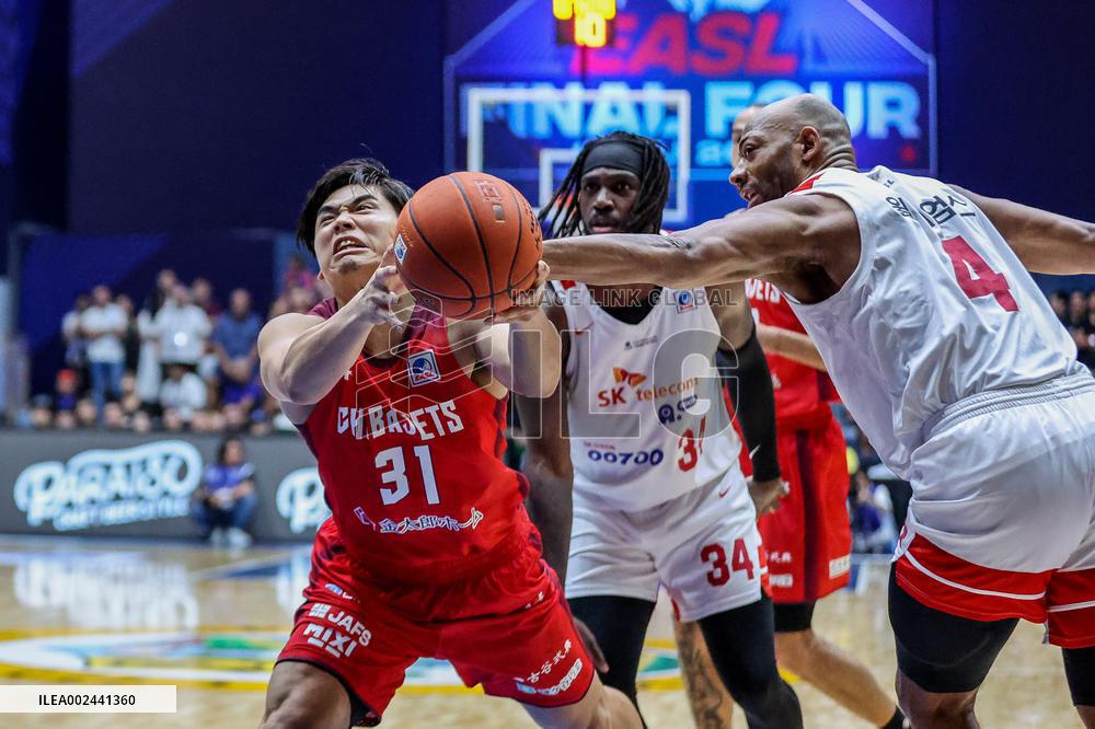 (SP)PHILIPPINES-CEBU-BASKETBALL-EAST ASIA SUPER LEAGUE-FINAL-CHIBA JETS VS SEOUL SK KNIGHTS