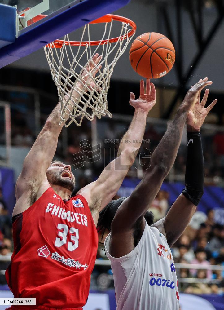 (SP)PHILIPPINES-CEBU-BASKETBALL-EAST ASIA SUPER LEAGUE-FINAL-CHIBA JETS VS SEOUL SK KNIGHTS