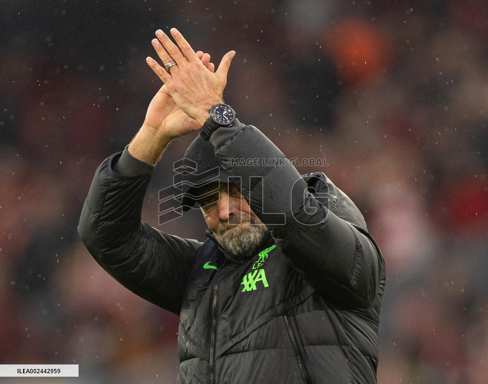 (SP)BRITAIN-LIVERPOOL-FOOTBALL-ENGLISH PREMIER LEAGUE-LIVERPOOL VS MANCHESTER CITY