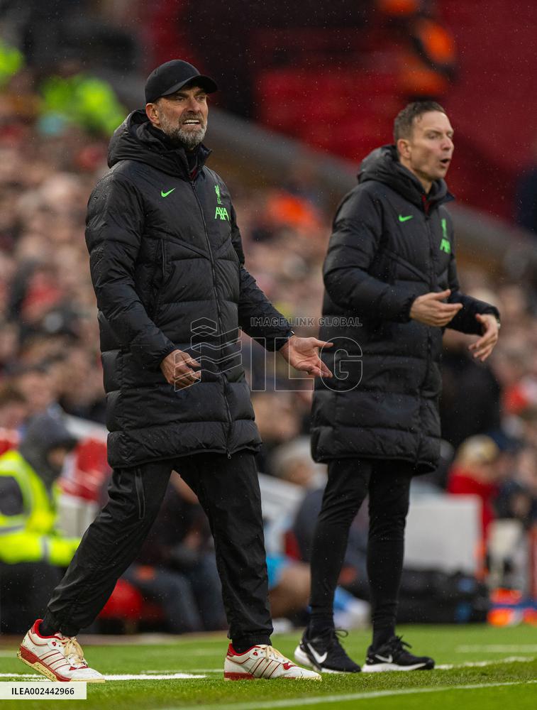 (SP)BRITAIN-LIVERPOOL-FOOTBALL-ENGLISH PREMIER LEAGUE-LIVERPOOL VS MANCHESTER CITY