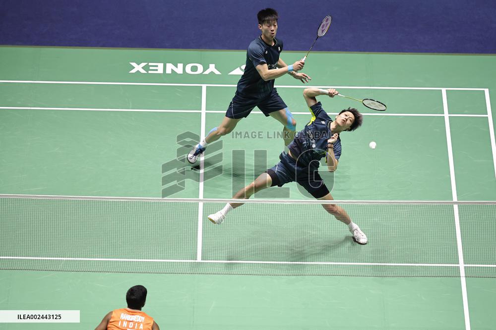 (SP)FRANCE-PARIS-BADMINTON-FRENCH OPEN-MEN'S DOUBLES FINAL