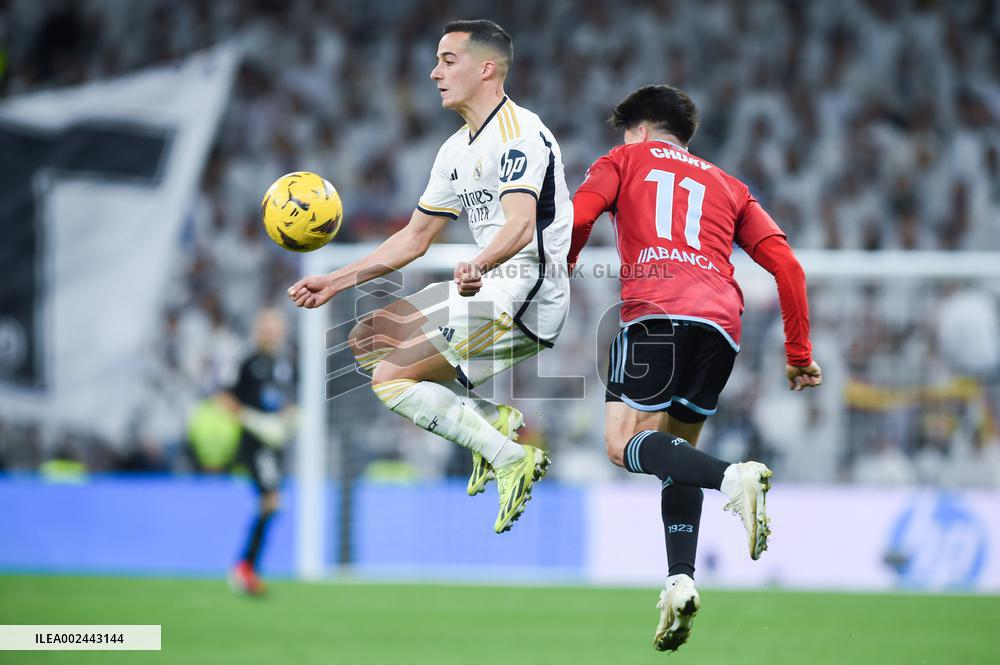 (SP)SPAIN-MADRID-FOOTBALL-LA LIGA-REAL MADRID VS CELTA