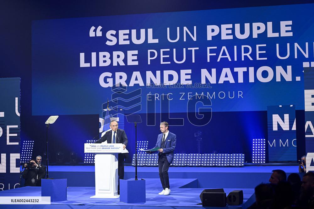 Reconquete! Launches EU Elections Campaign - Paris
