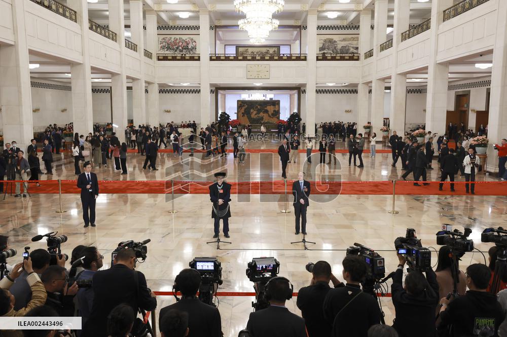 (TWO SESSIONS) CHINA-BEIJING-NPC-DEPUTIES-INTERVIEW (CN)