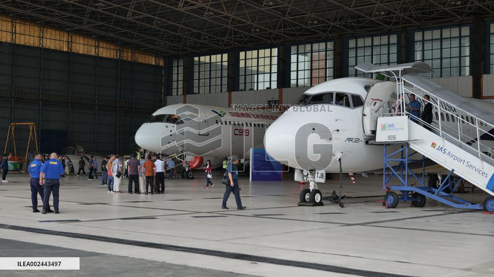 INDONESIA-JAKARTA-COMAC-C919-ARJ21-STATIC DISPLAY