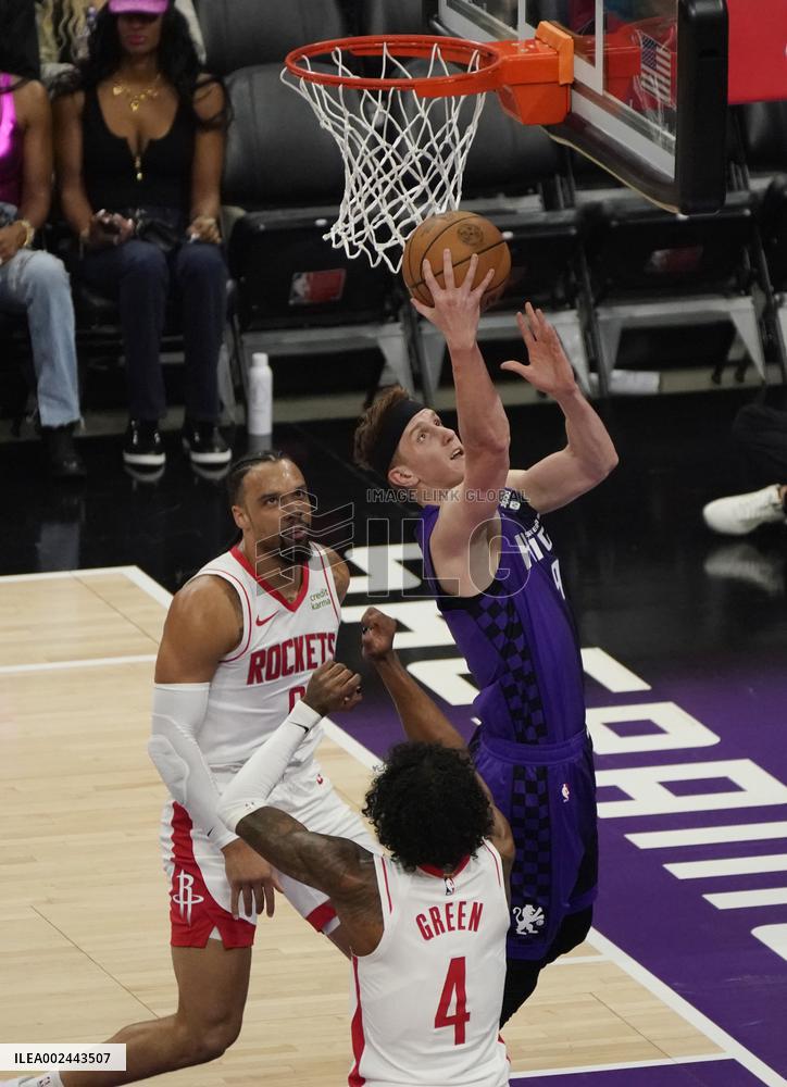 (SP)U.S.-SACRAMENTO-BASKETBALL-NBA-ROCKETS VS KINGS