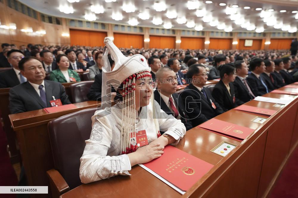 (TWO SESSIONS) CHINA-BEIJING-NPC-ANNUAL SESSION-CLOSING MEETING (CN)