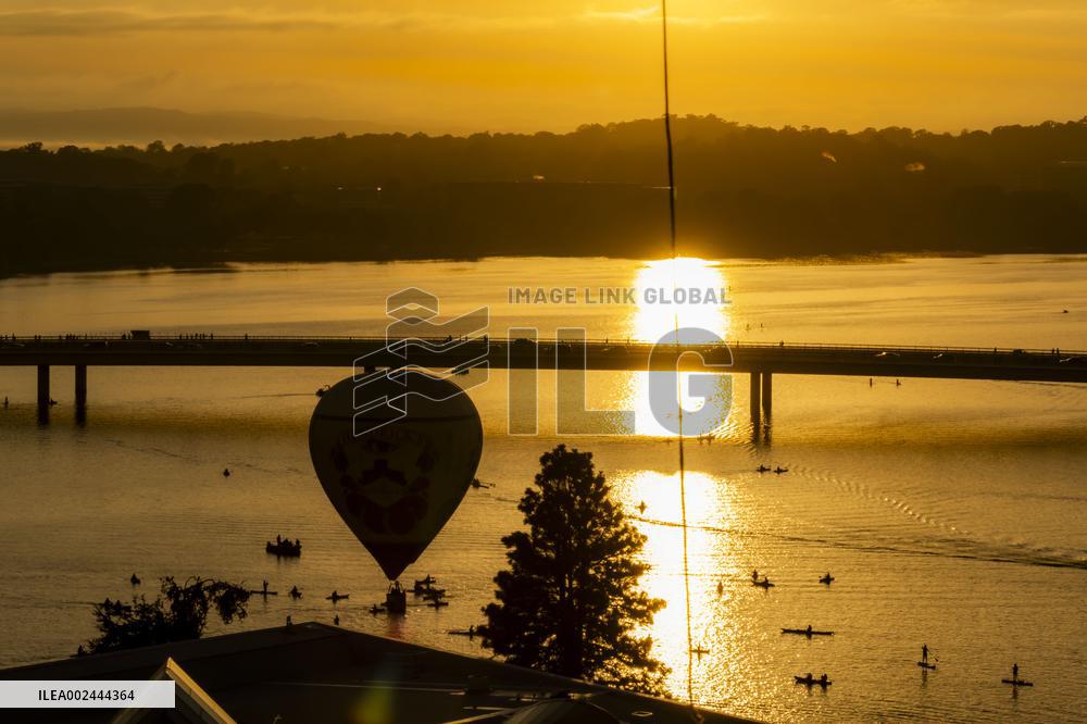 AUSTRALIA-CANBERRA-HOT AIR BALLOON-FESTIVAL