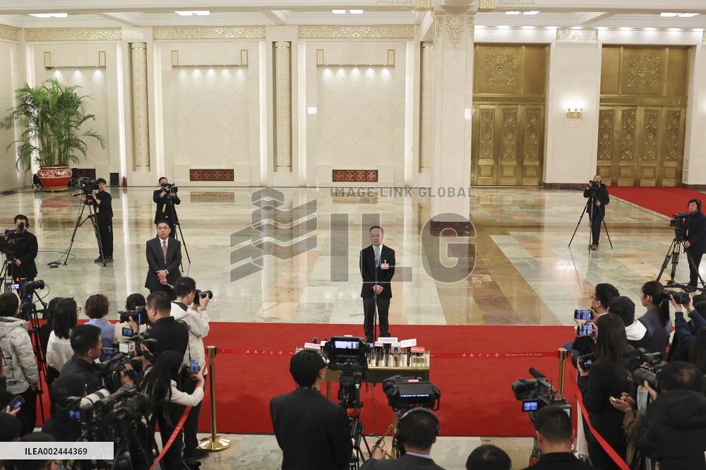 (TWO SESSIONS) CHINA-BEIJING-NPC-MINISTERS-INTERVIEW (CN)