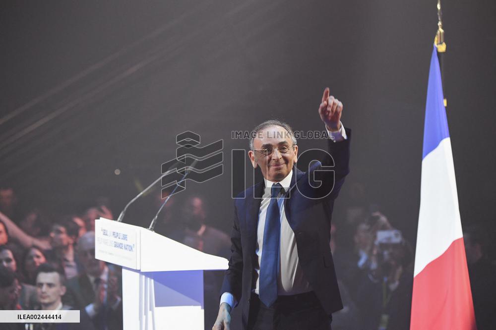 Reconquete! Launches EU Elections Campaign - Paris