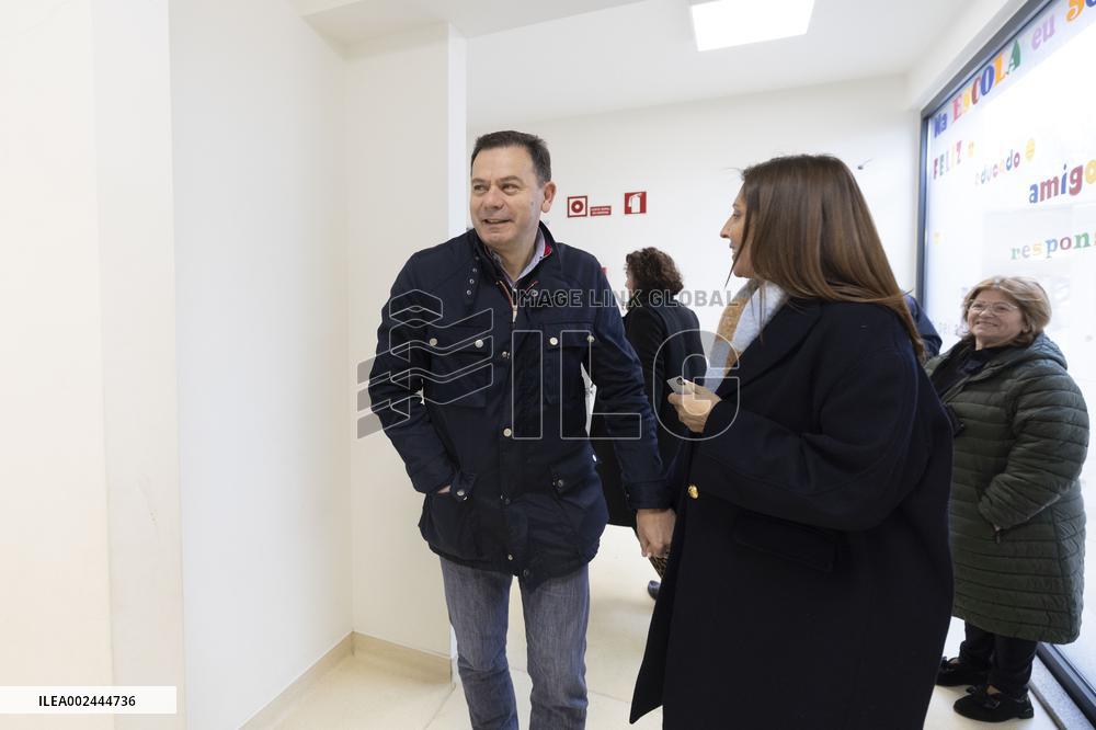 Luis Montenegro (AD) voted for the legislative elections