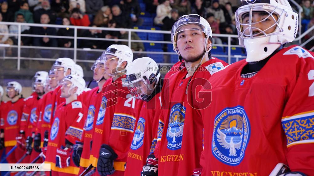 (SP)KYRGYZSTAN-BISHKEK-ICE HOCKEY-WORLD CHAMPIONSHIP