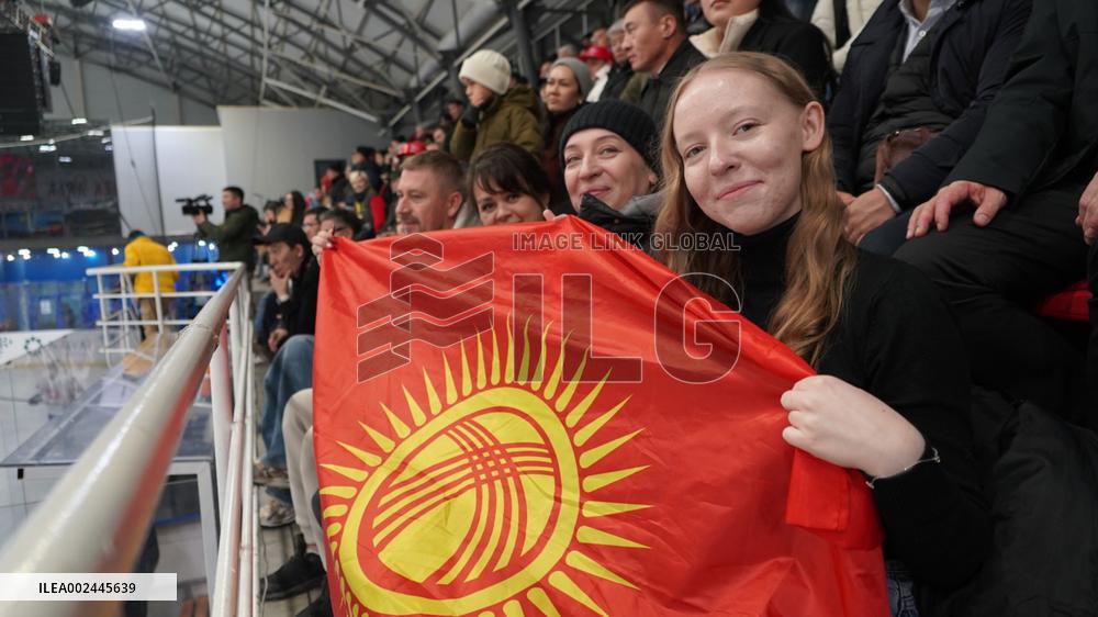(SP)KYRGYZSTAN-BISHKEK-ICE HOCKEY-WORLD CHAMPIONSHIP