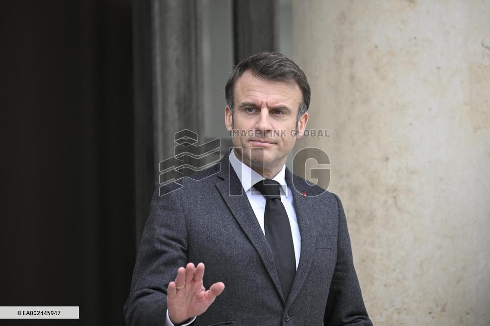 Thailand's PM Srettha Thavisin At The Elysee - Paris