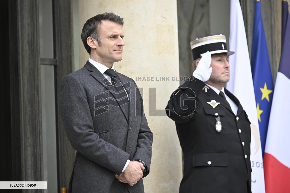 Thailand's PM Srettha Thavisin At The Elysee - Paris