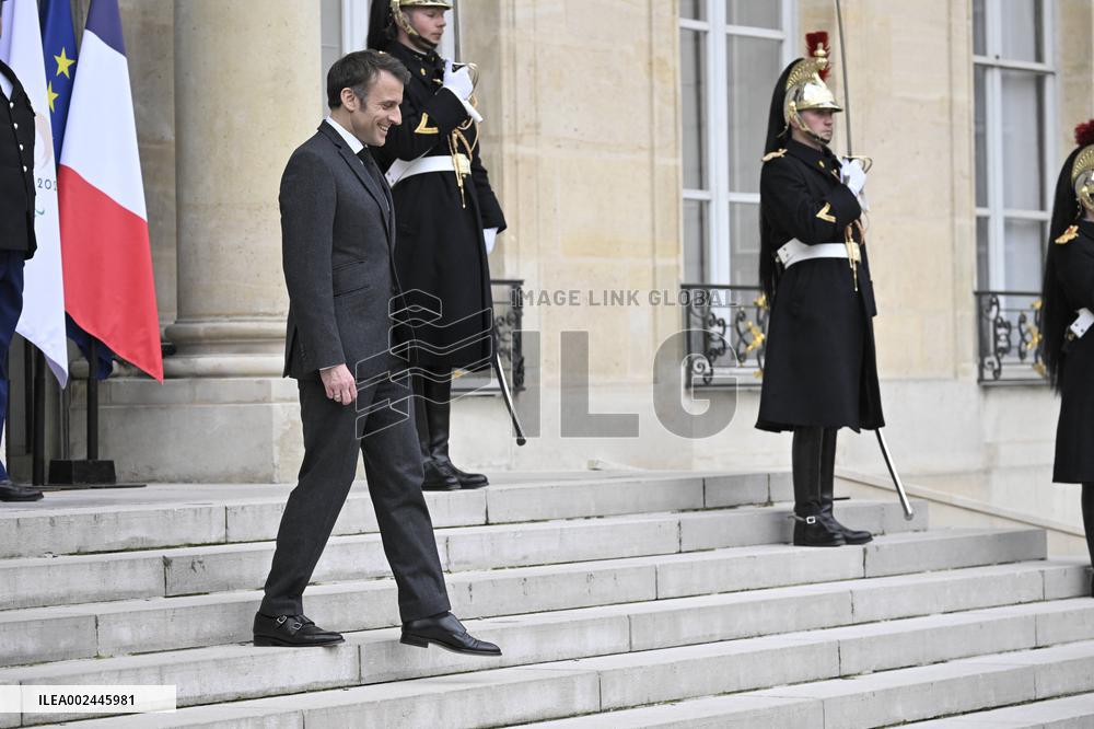 Thailand's PM Srettha Thavisin At The Elysee - Paris