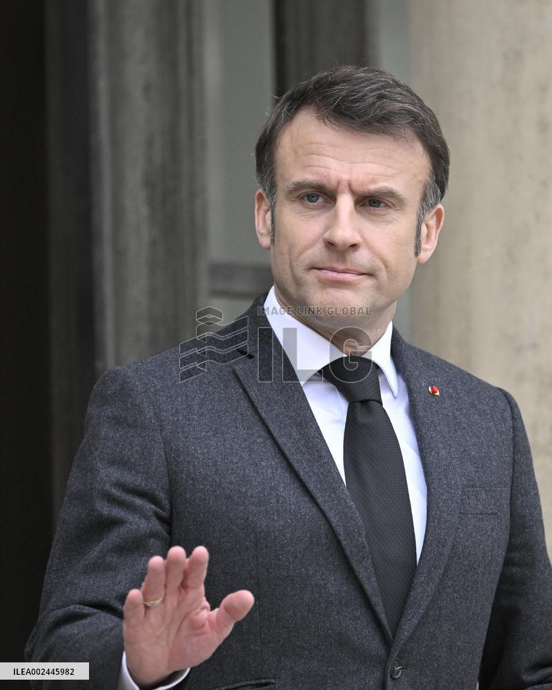 Thailand's PM Srettha Thavisin At The Elysee - Paris