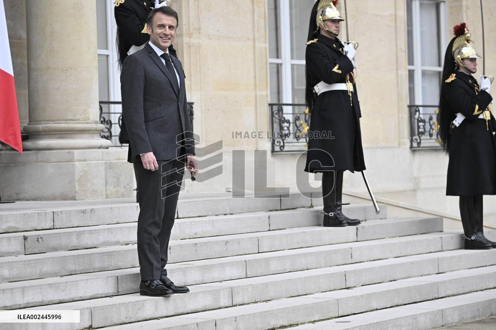 Thailand's PM Srettha Thavisin At The Elysee - Paris