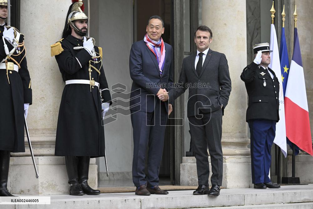 Thailand's PM Srettha Thavisin At The Elysee - Paris