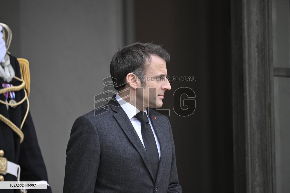 Thailand's PM Srettha Thavisin At The Elysee - Paris