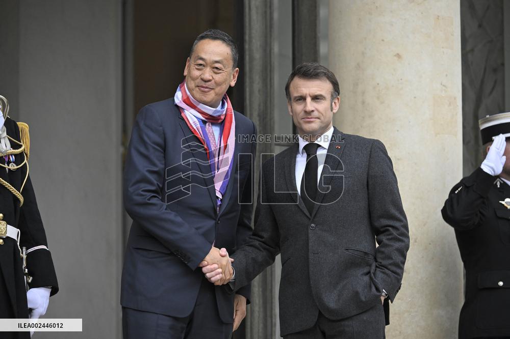 Thailand's PM Srettha Thavisin At The Elysee - Paris