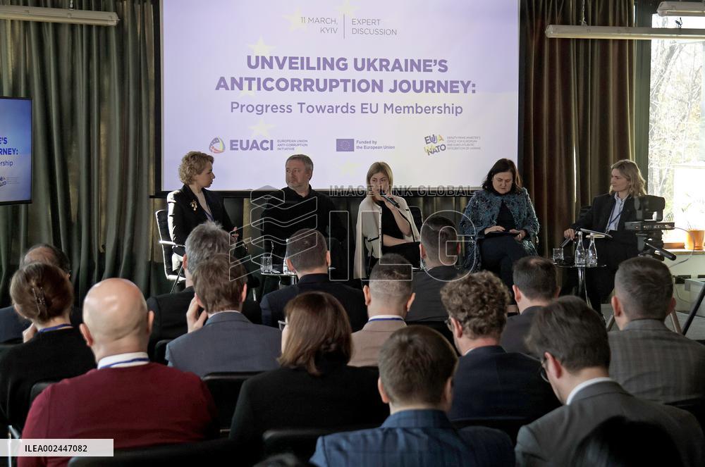 Fighting Corruption in Ukraine: Progress Toward EU Membership public event held in Kyiv