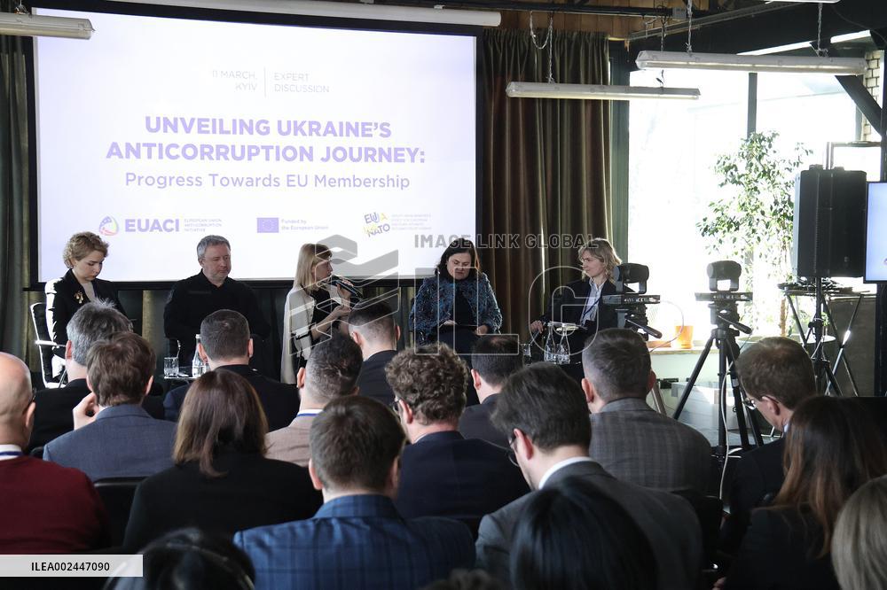Fighting Corruption in Ukraine: Progress Toward EU Membership public event held in Kyiv