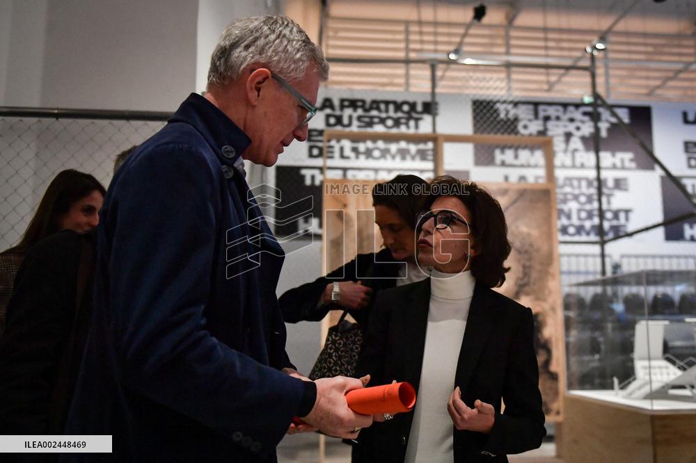 Olympics And Arts Press Event - Paris