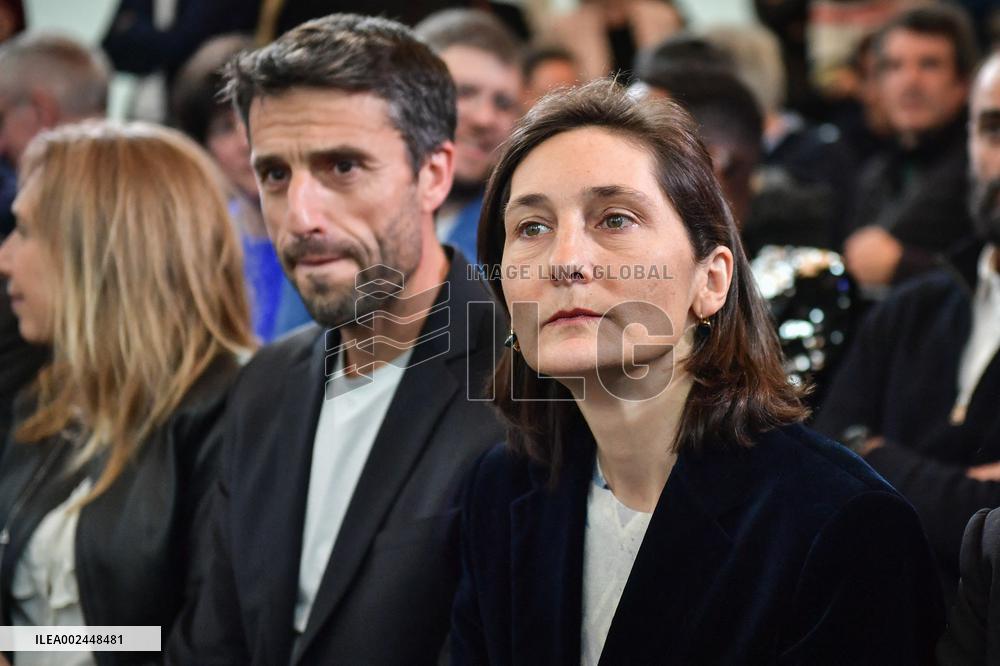 Olympics And Arts Press Event - Paris
