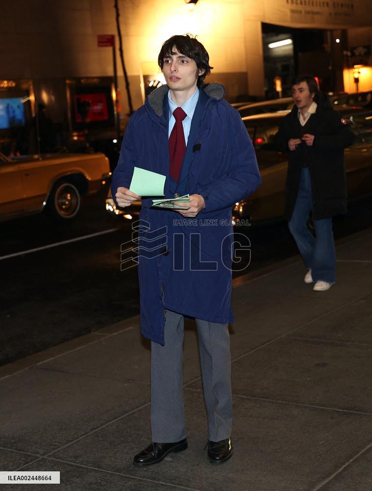 SNL 1975' Filming - NYC