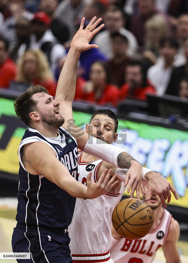 (SP)U.S.-CHICAGO-BASKETBALL-NBA-BULLS VS MAVERICKS