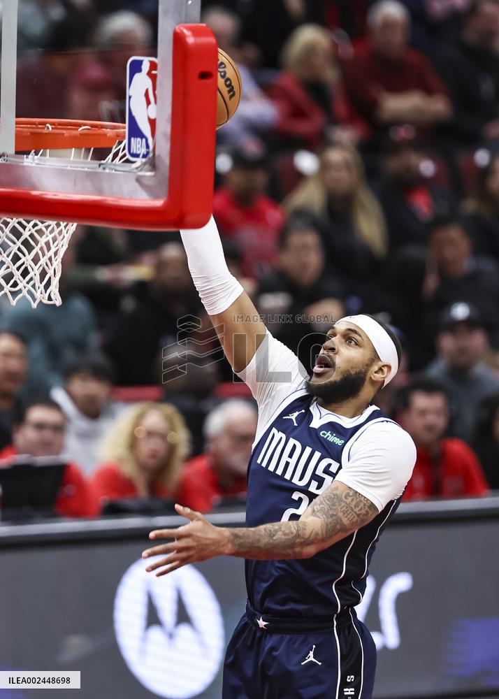 (SP)U.S.-CHICAGO-BASKETBALL-NBA-BULLS VS MAVERICKS