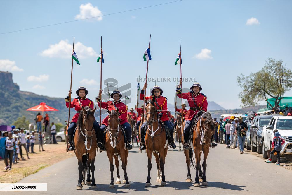 LESOTHO-MASERU-MOSHOESHOE'S DAY-COMMEMORATION