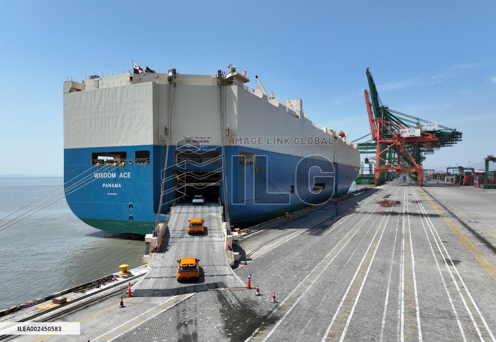 CHINA-FUJIAN-FUZHOU PORT-VEHICLES-EXPORT(CN)