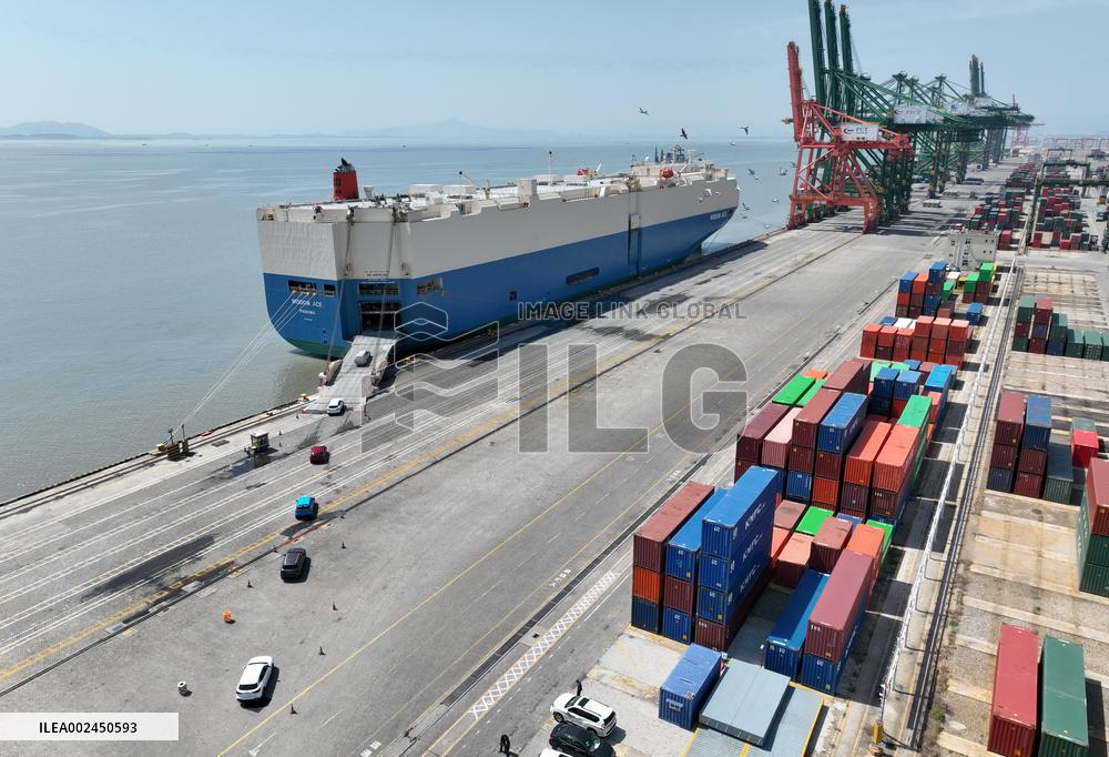 CHINA-FUJIAN-FUZHOU PORT-VEHICLES-EXPORT(CN)