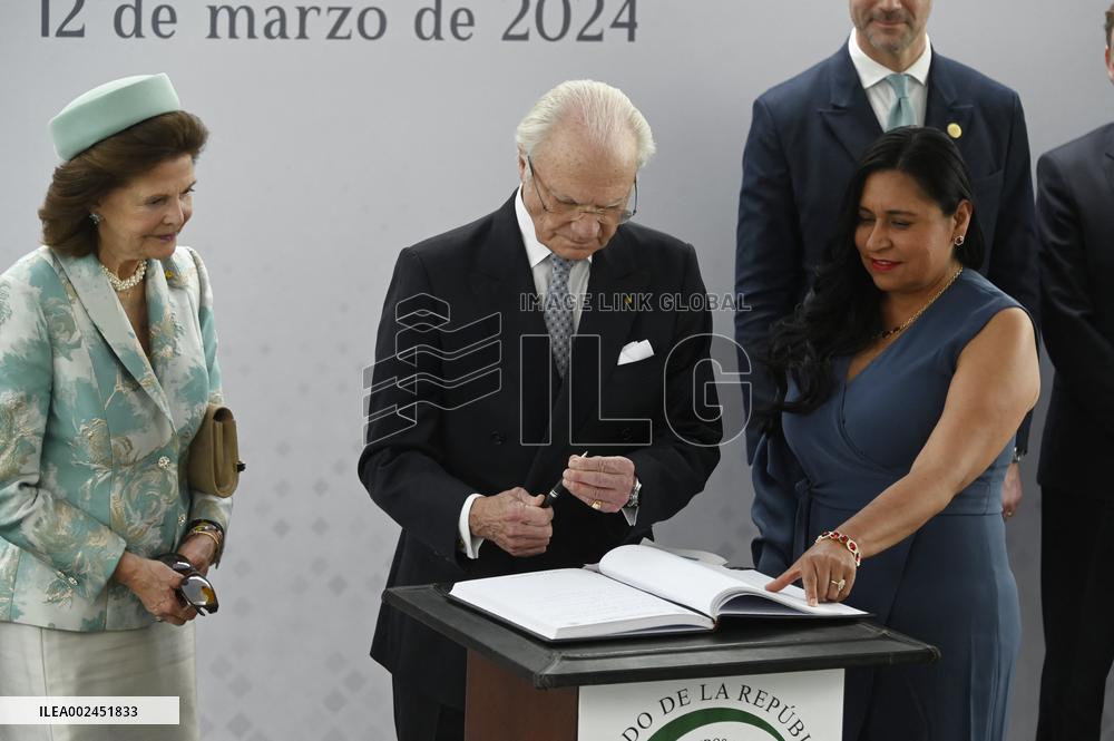 Swedish Royals Visit Mexico - Day 1