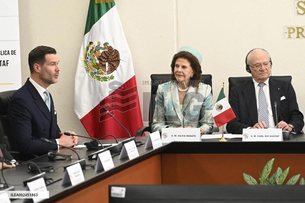 Swedish Royals Visit Mexico - Day 1